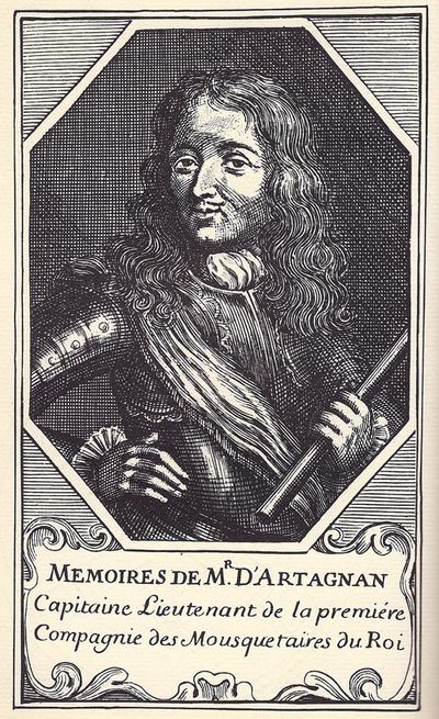 Portrait from the 1700 memoirs