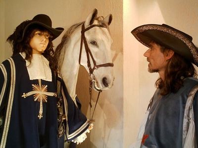 An encounter at the Musée d'Artagnan